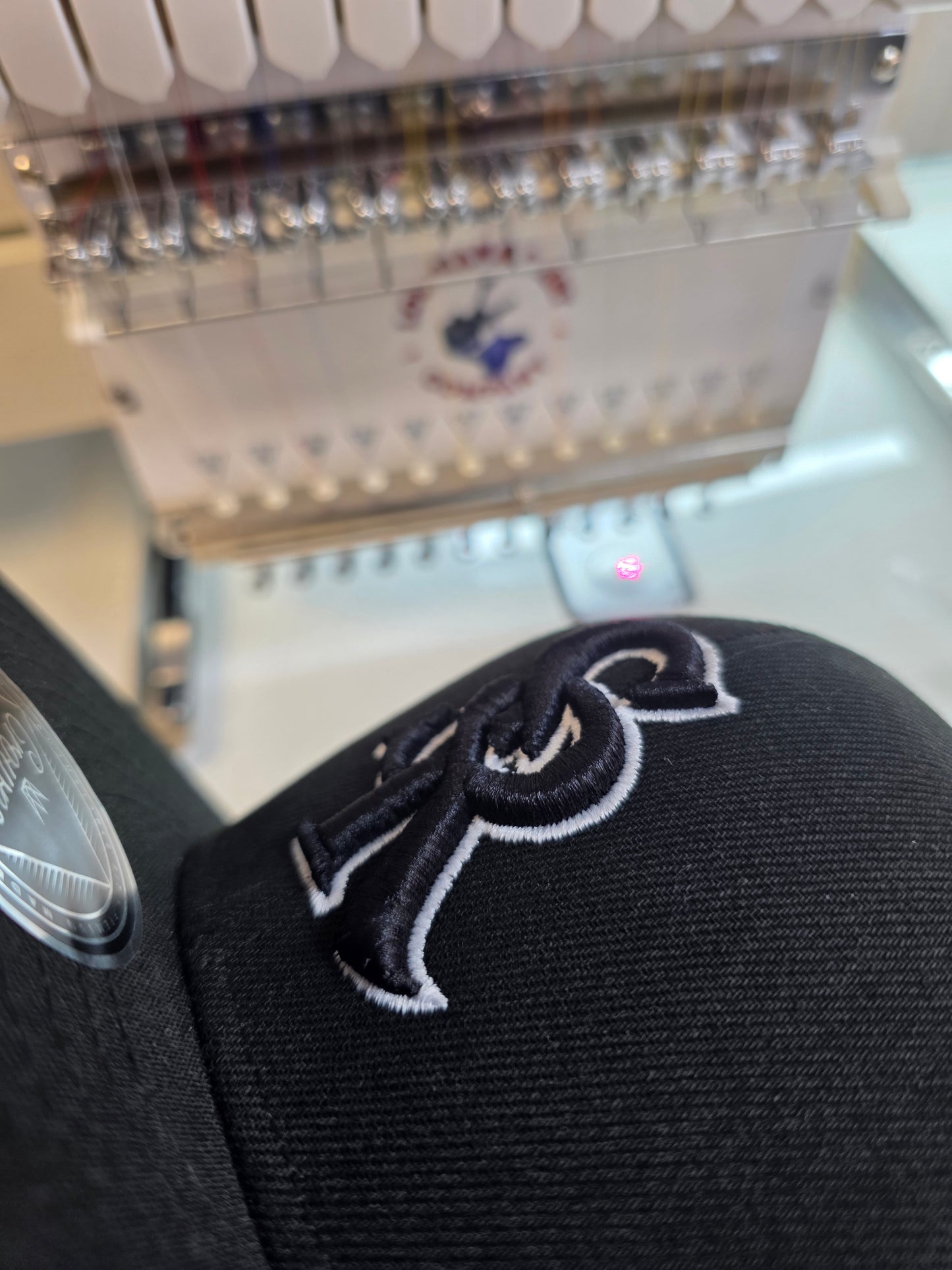 3D Puff Foam Embroidery for ball caps