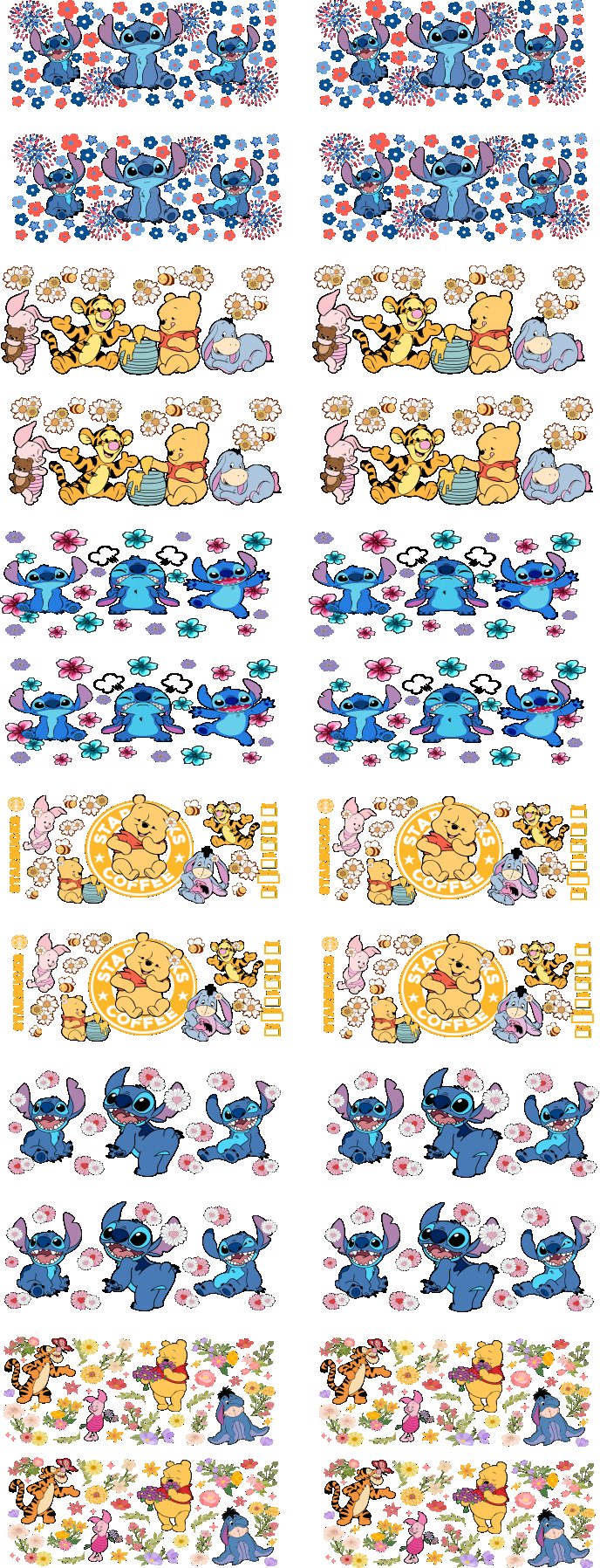 Pre Made • UV DTF Gang Sheets