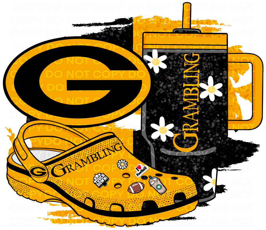 DTF Transfer • HBCU • Grambling State • Stanley & Crocs